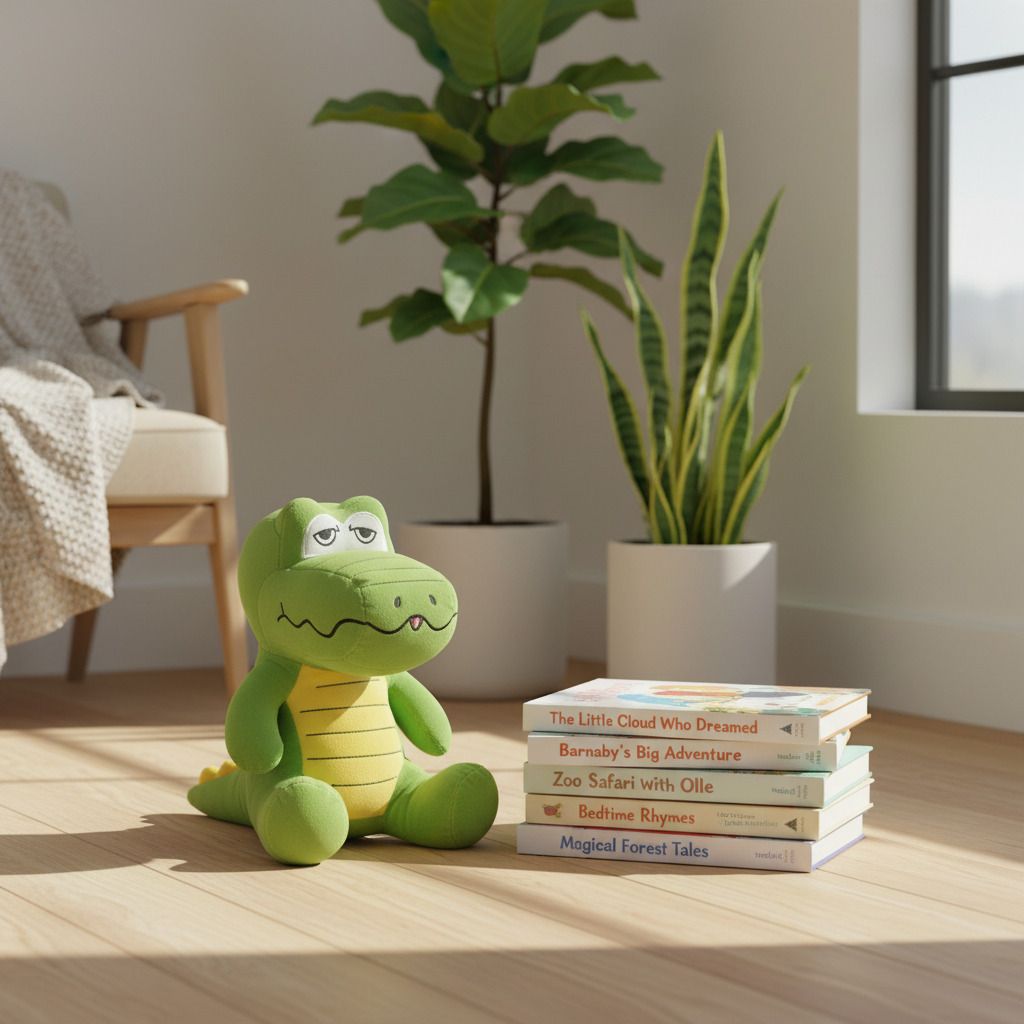 Cute Animal Crocodile Plush Toy - 30 cm-image-45