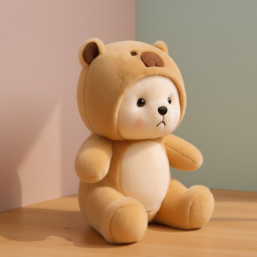 Premium hoodie Brown Teddy - 30 cm-image-20