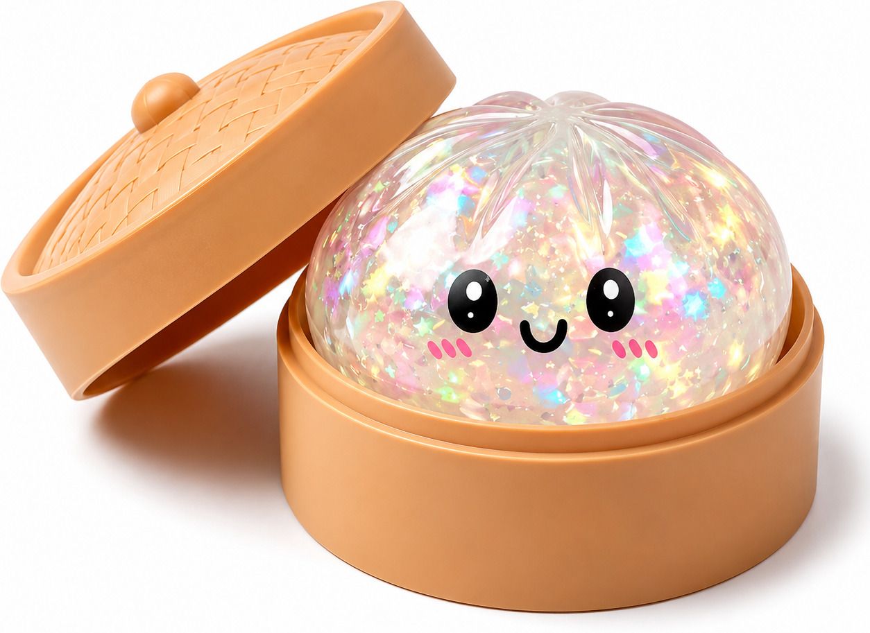 Soft Dumpling Squishy Mystery Box Cute Sensory Fidget Toy for Kids & Adults - 55 mm-image-19