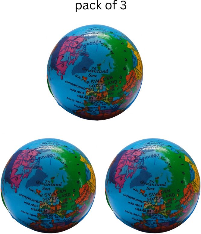 friendly toys Smiley Stress Balls for Kids |Party Favors & Return Gifts (Pack of 3) - 6 cm-picture-11