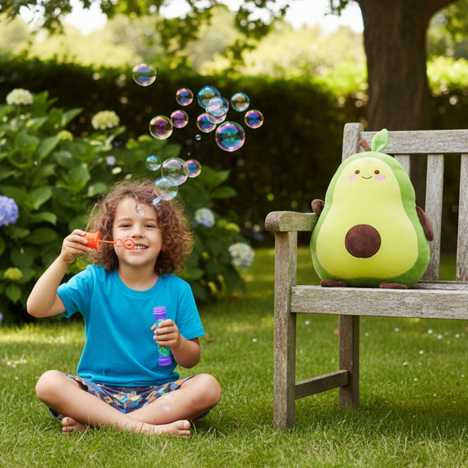 jr jack & rose Soft Avocado Plushie - Snuggly Stuffed Toy for All Ages - 30 cm-picture-20