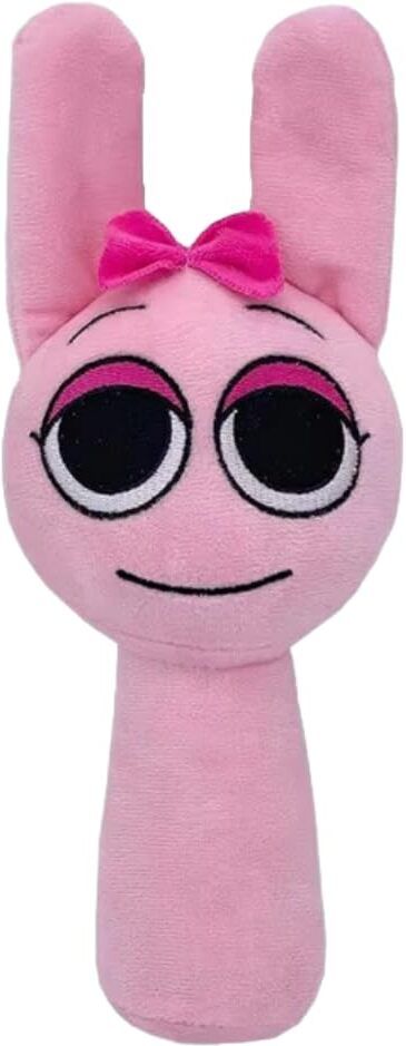 Pink Bow Sprunki Plush Toys - 30 cm-image-27