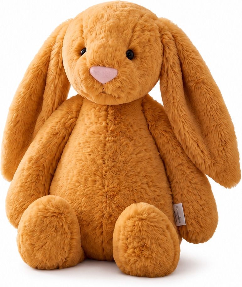 teddywallah Orange Bunny Teddy Bear Plush | Premium Soft Stuffed Rabbit Gift Toy (40cm) - 40 cm-picture-19