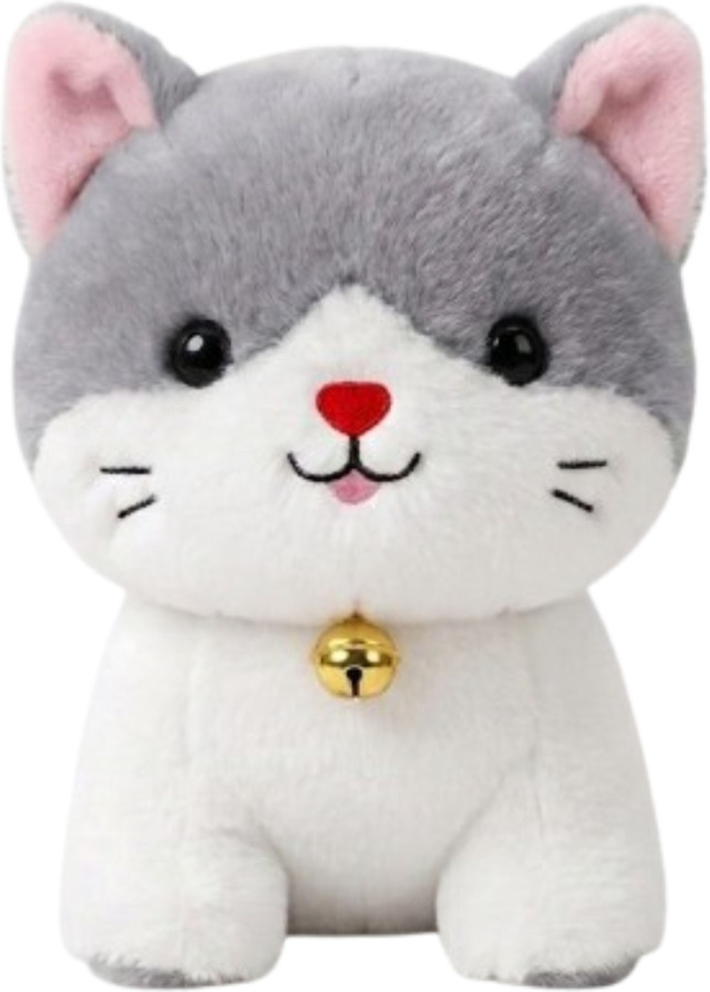ptc CAT Soft Toy Teddy Bear, Plush Stuffed Animal, Cute Huggable Pink Cat Plush - 24 cm-picture-28