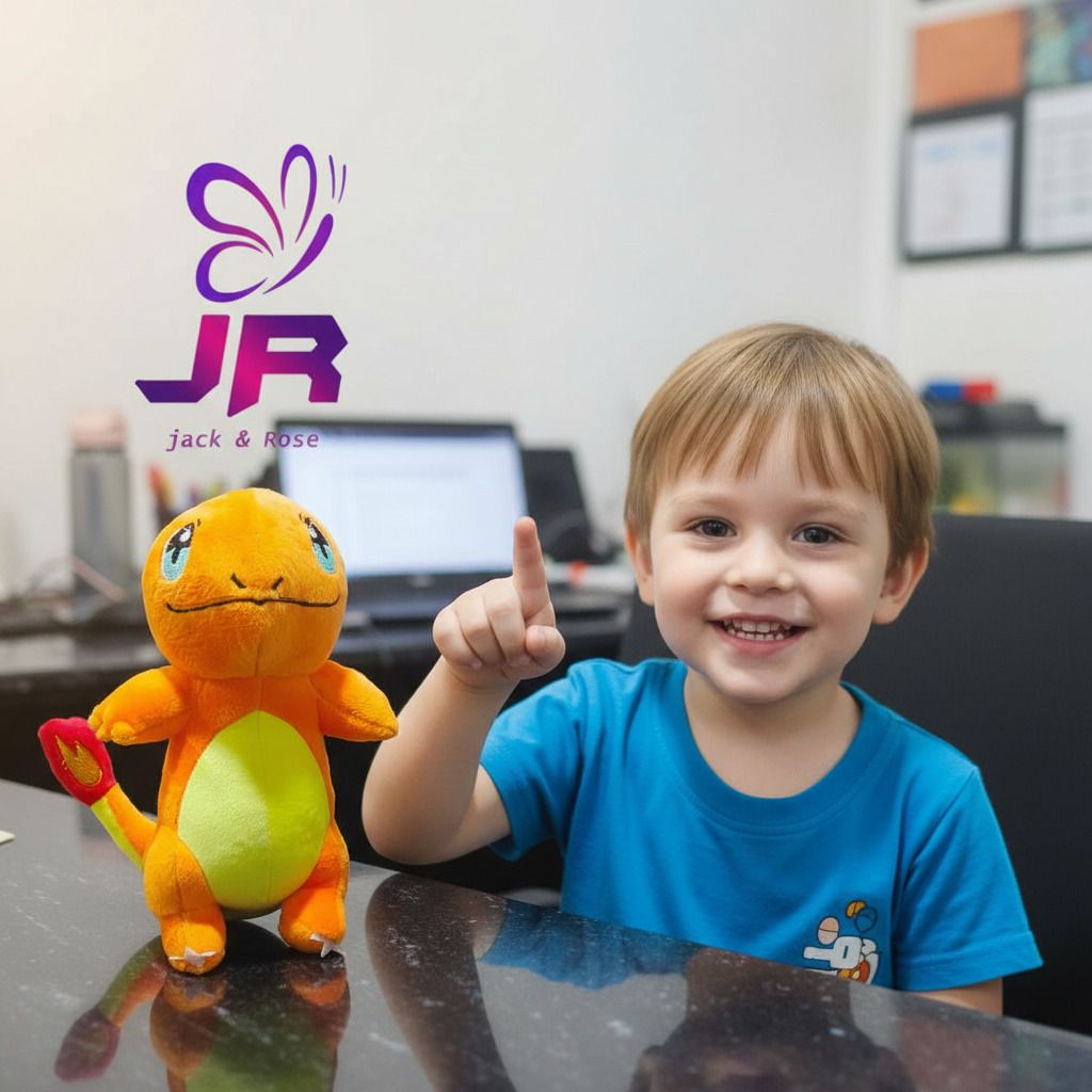 jr jack & rose Pokemon Charmander Soft Toy Gift for Kids - 30 cm-picture-41