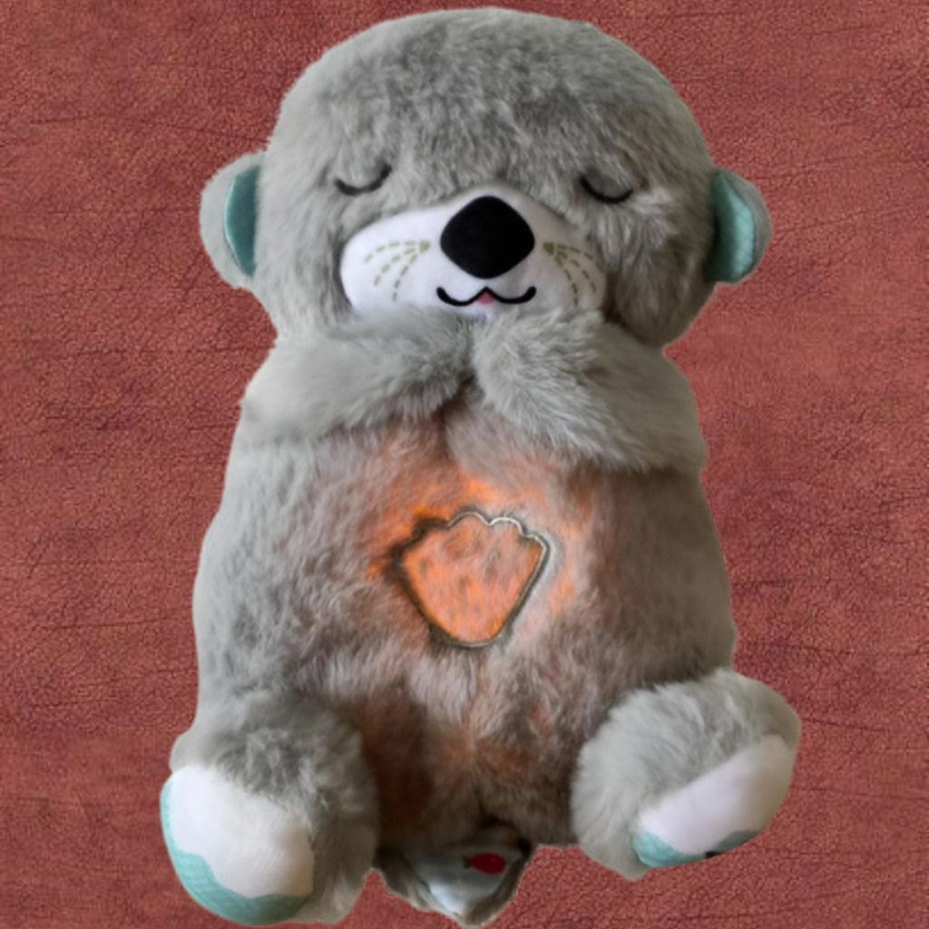 SweetDream Otter Plush with Soothing Heart Glow - 30 cm-image-13