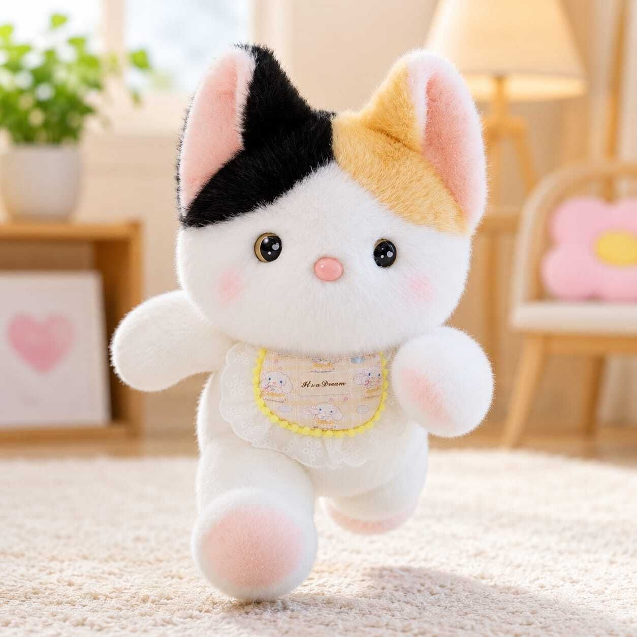 teddy daddy Super Soft Run Run Scarf Cat Stuffed Toy - 50 cm-picture-40