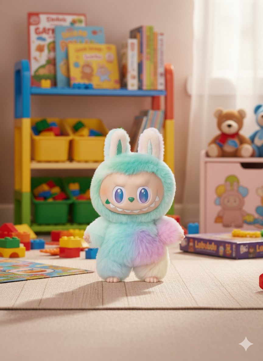 Labubu Gift Toy – Cute Collectible Random Color | Soft & Safe Design - 17 cm