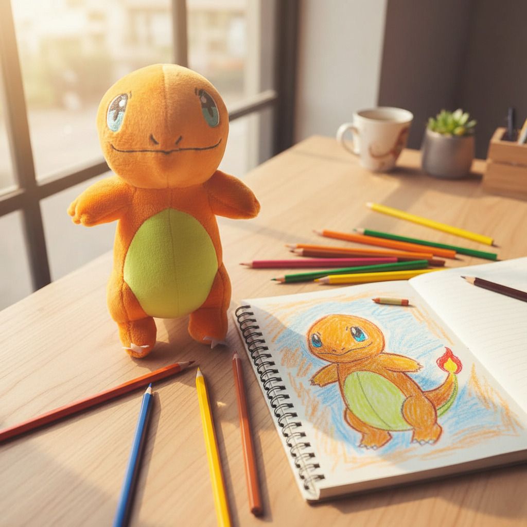 jr jack & rose Pokemon Charmander Cute Stuffed Animal - 30 cm-picture-11