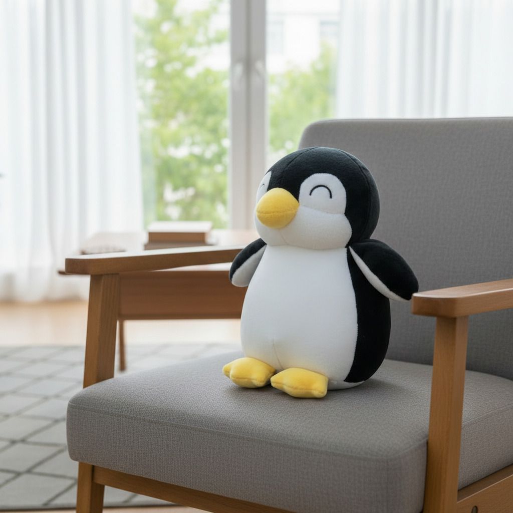 Penguin Snuggle Companion - 30 cm-image-39