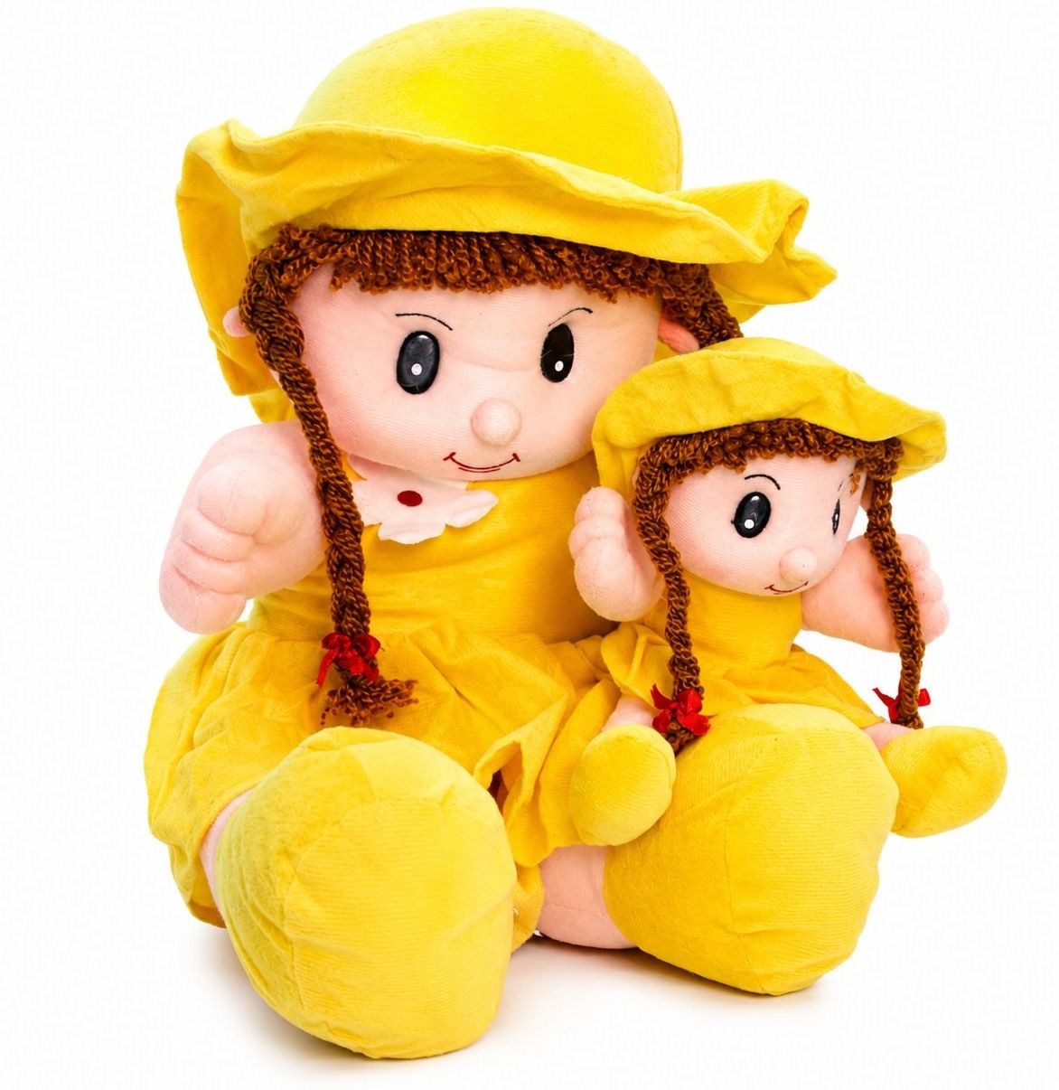 panda nest Big Soft Toy Doll for Kids Cute Gudiya Doll Set for Girls Plushies Toy For Baby - 30 cm-picture-11