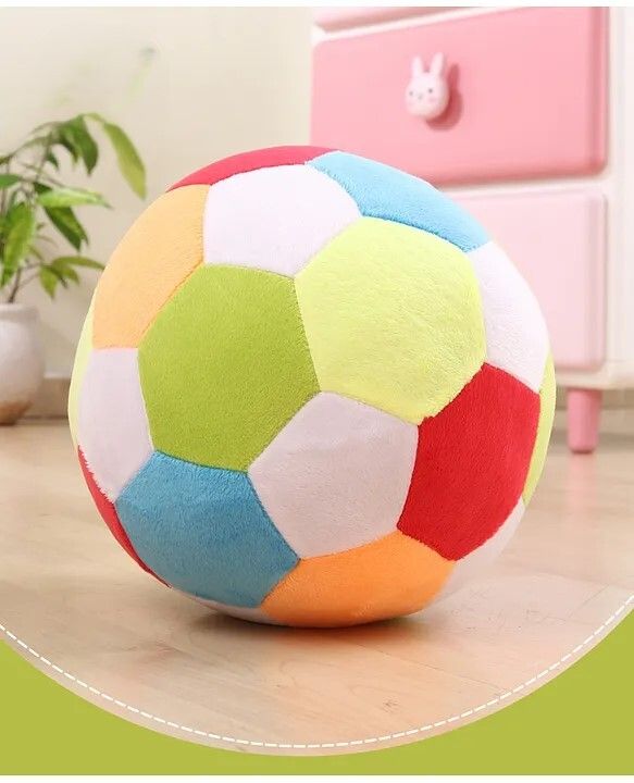 Rainbow Soft Ball Soft, Colorful Toy for Kids | Perfect Toy For Your Little One- 25 cm