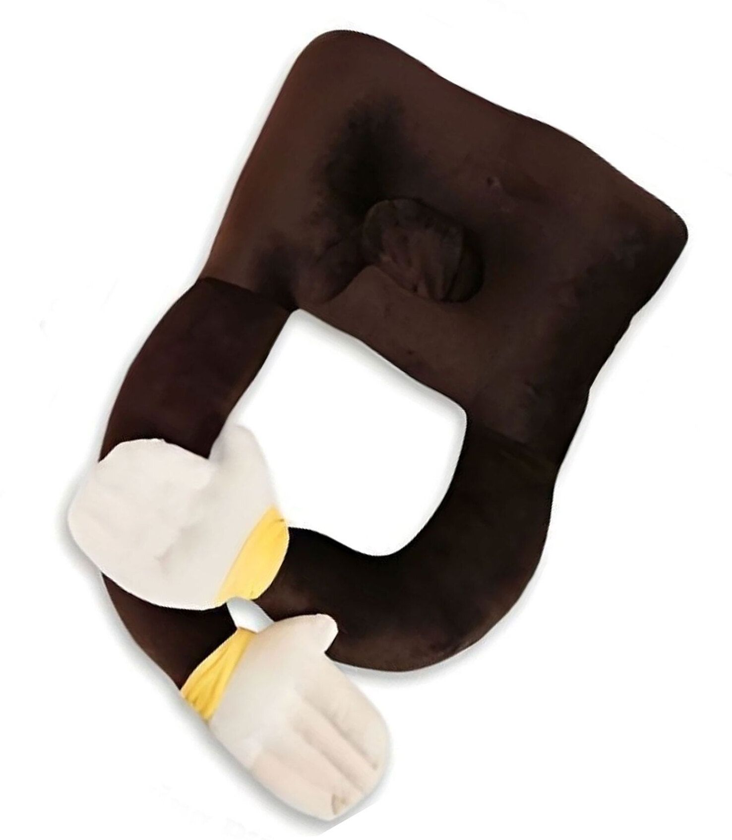 Cute Baby Pillows Pack of 1 Solid Huggable Body pillow for kids - 25 cm-image-7
