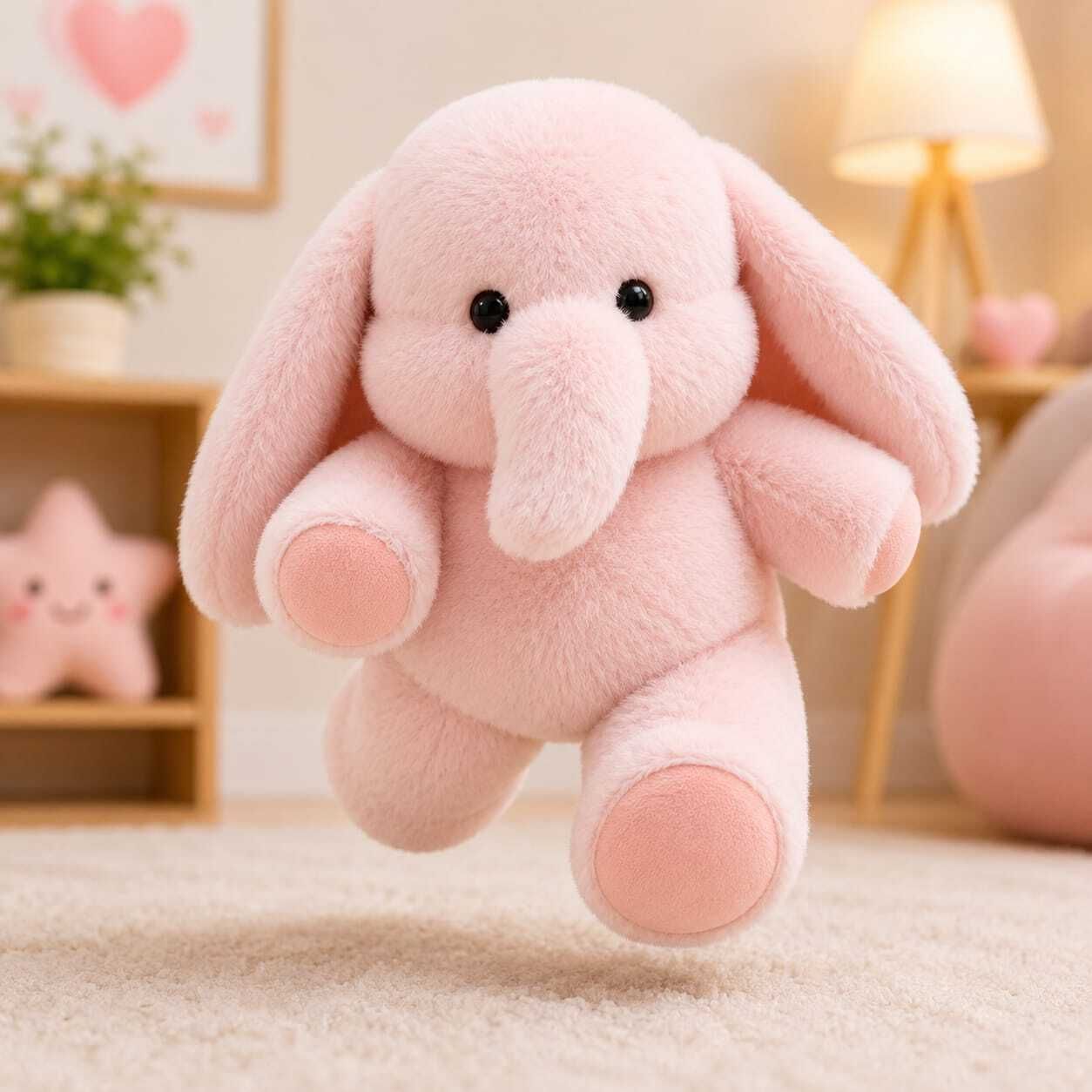 Cute Run Run Elephant Plush Toys - 45 cm-image-21
