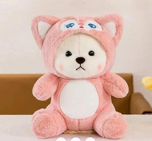 Hoodie Teddy Colored Huggable Bear | 32 cm | Plushie Soft Toys for Kids - 32 cm-image-12