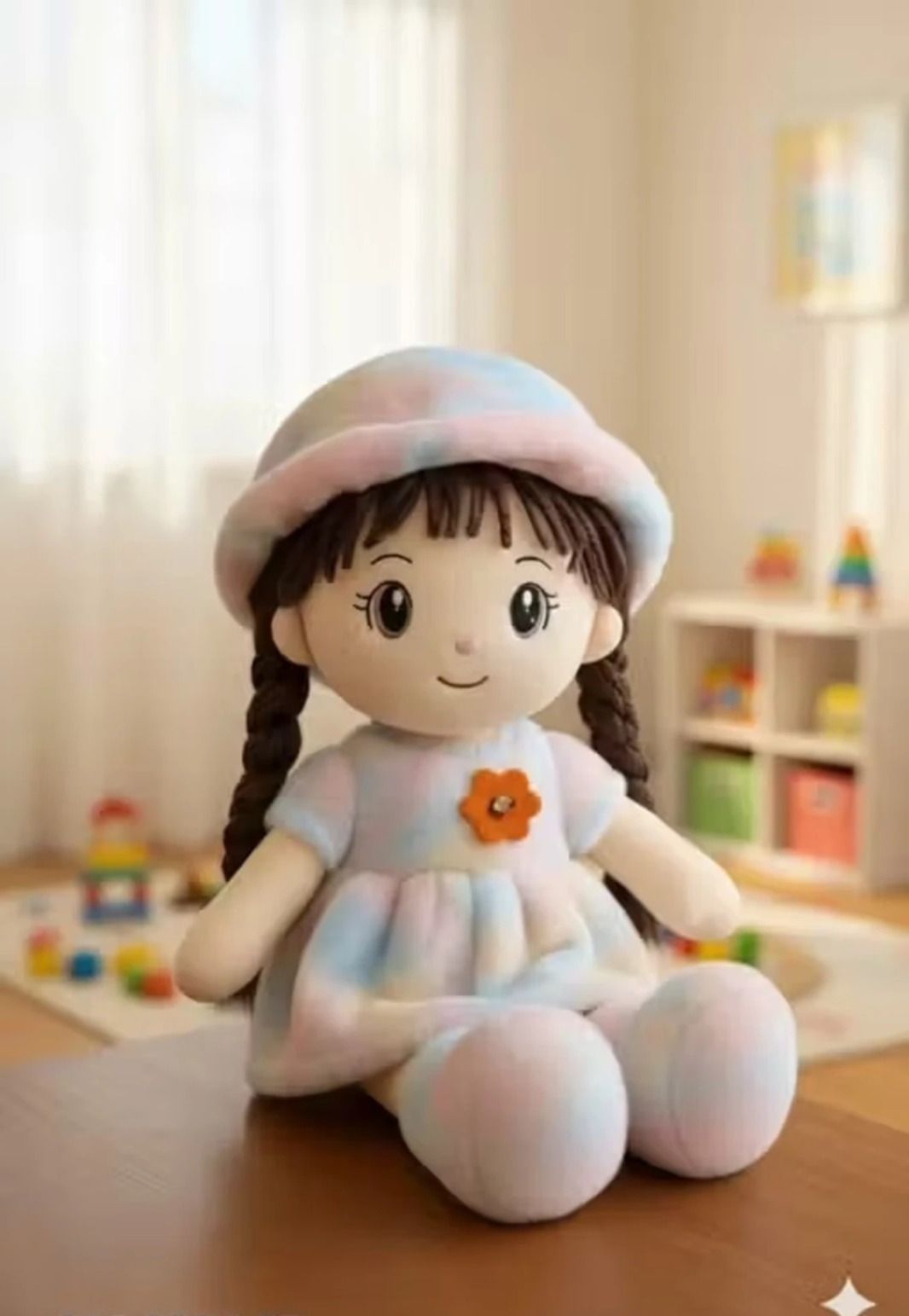 bestlook Premium Pastel Girl Plush Doll Soft Stuffed Toy - 25 cm-picture-28