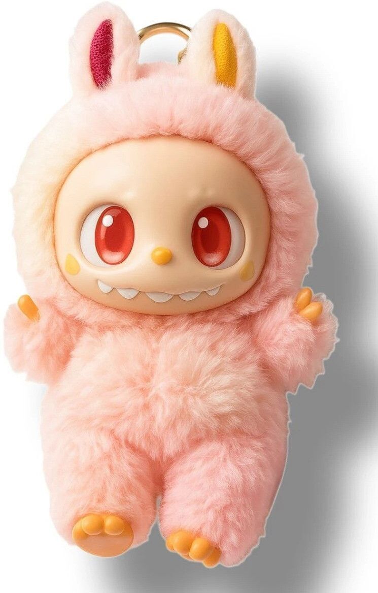 zyphen Labubu Monster Doll Big Keychain Toy – Birthday Gift for Kids & Collectors_TY10 - 16 cm-picture-12