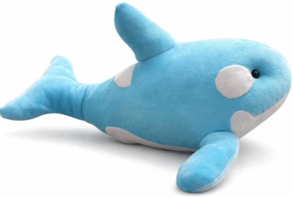 toy luna Cute Blue Dolphin Plush Toy | Super Soft Stuffed Sea Animal - 45 cm-picture-25
