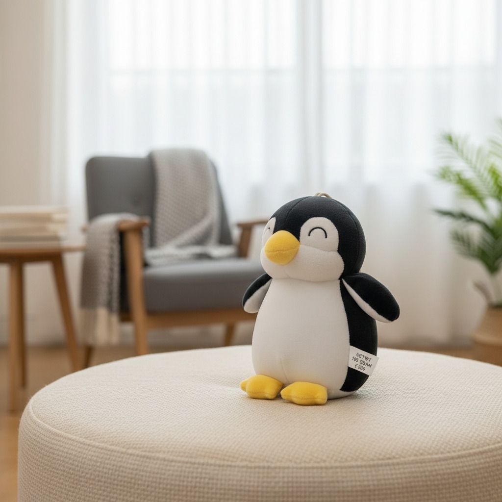 Black Penguin Soft Toy - 30 cm-image-31