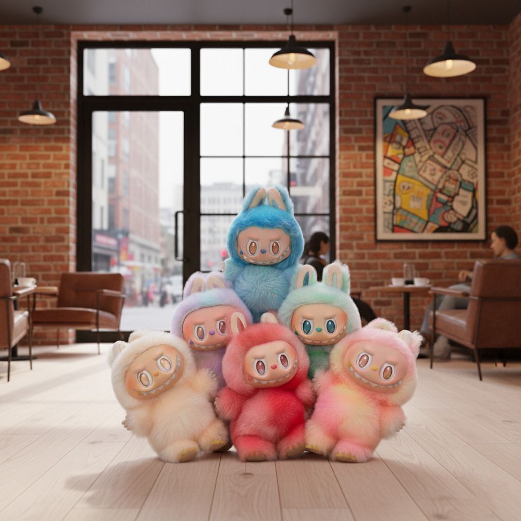sevenmetics Limited Edition Labubu Character Doll Fun Gift for All AgesMulticolor (k-102 - 17 cm-picture-16