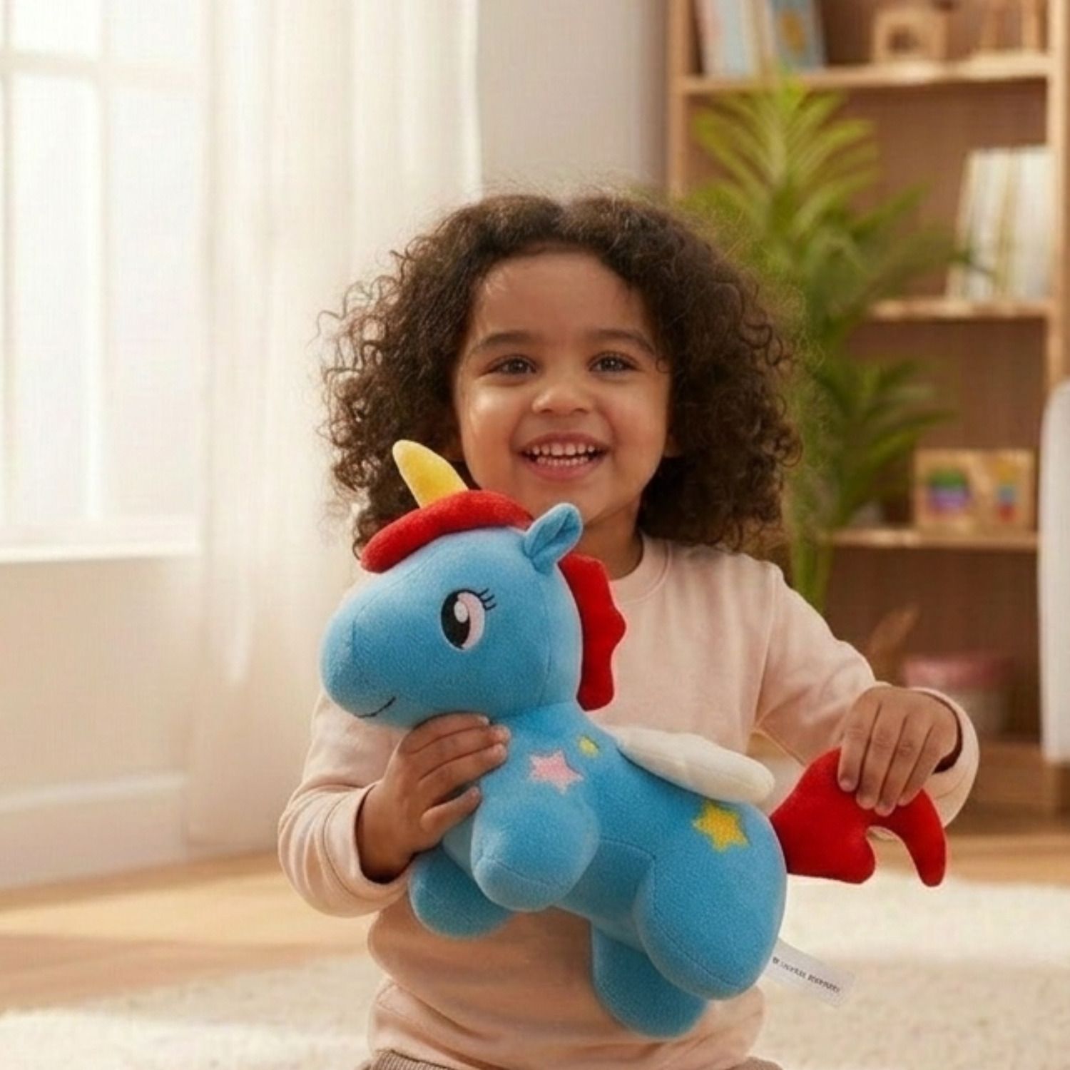 Magical Sky Blue Unicorn Stuffed Animal - 30 cm-image-40