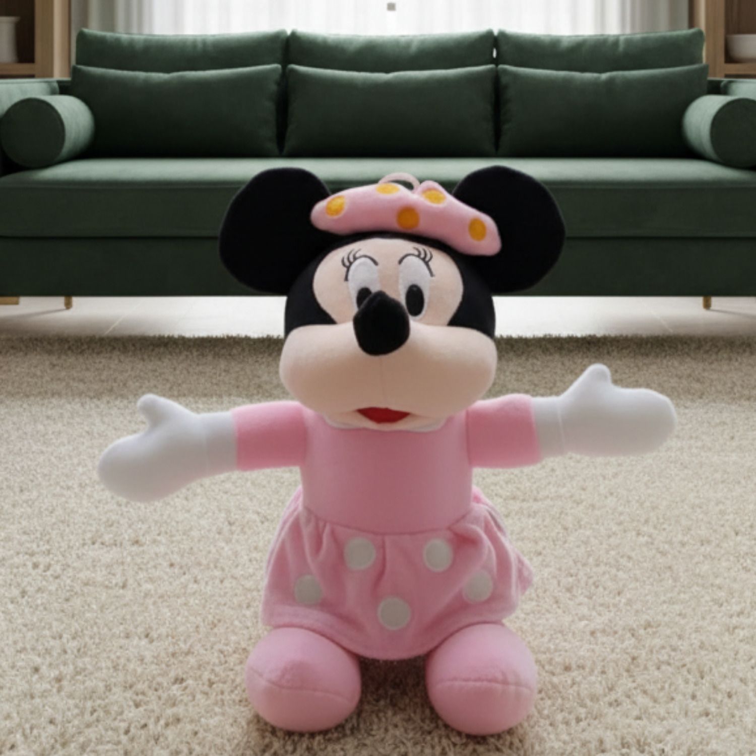 Minnie Mouse Stuffed Animal Plush Toy – Soft Cuddly Doll - 30 cm-image-44