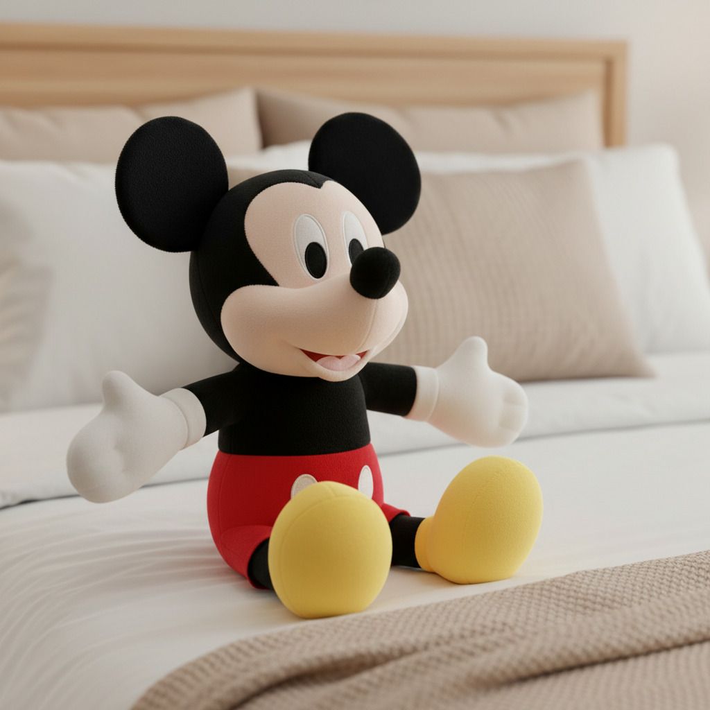 jr jack & rose Huggable Red Mickey Plush - 30 cm-picture-11