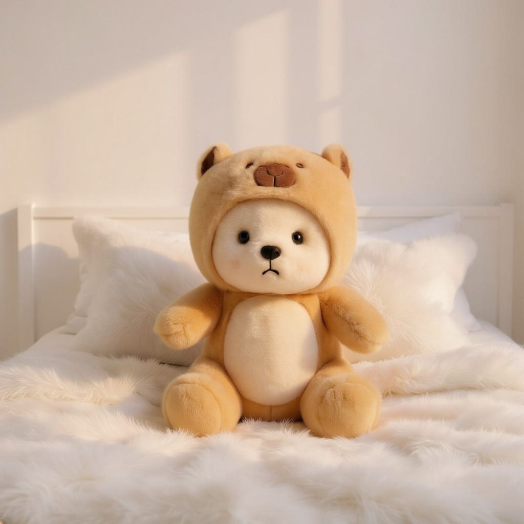 Brown Hoodie Plush - 30 cm-image-32