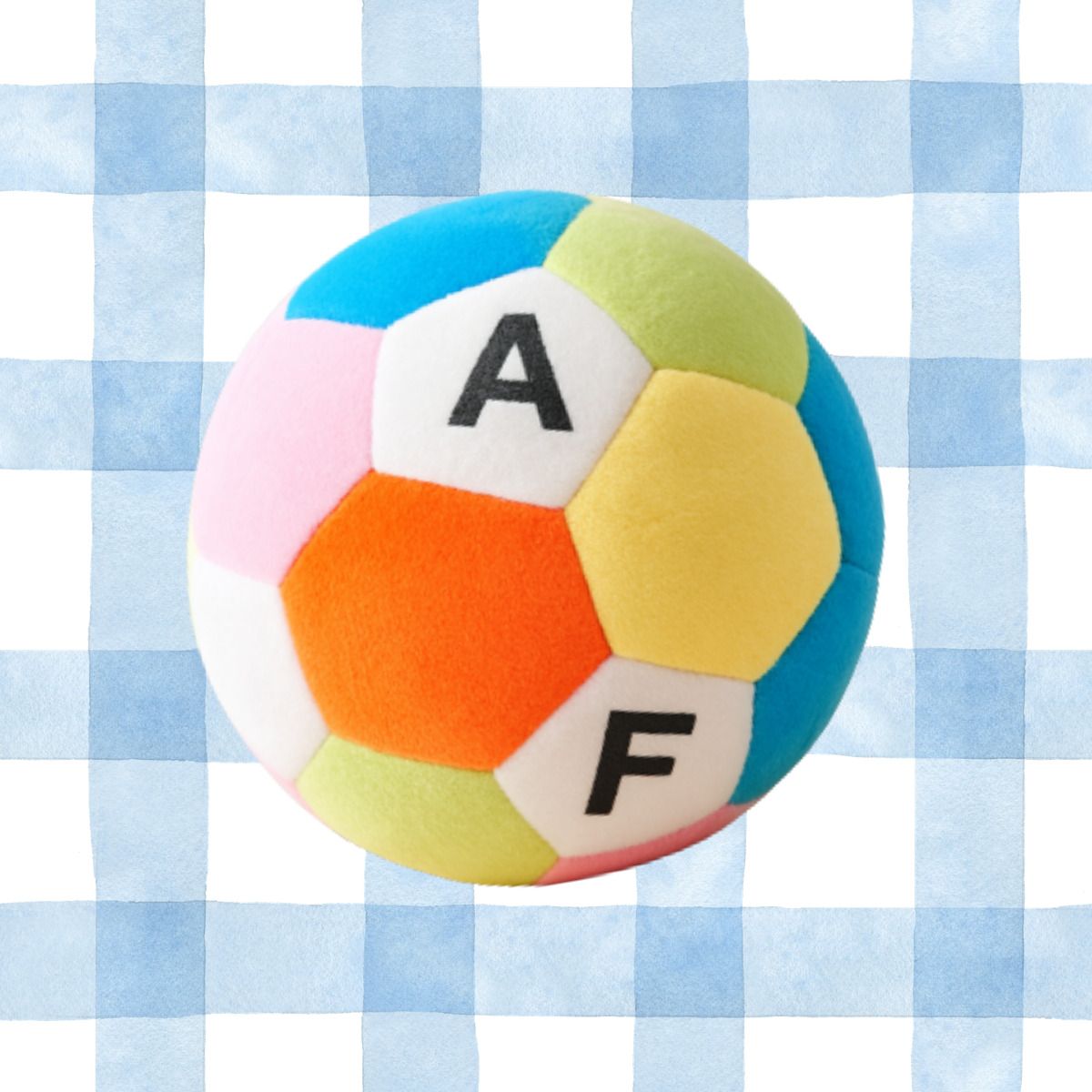 Alphabet ABC Plush Soft Toy Ball 14 cm | Educational Baby Toy - 14 cm-image-6