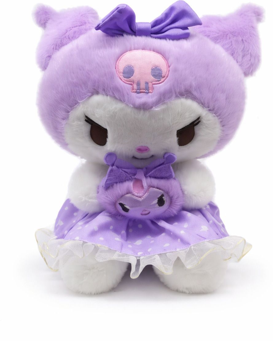 Cute Kuromi Soft Toy Doll for Girls Plush Gift for Girlfriend Kids Toys Love Fun - 20 cm-image-38