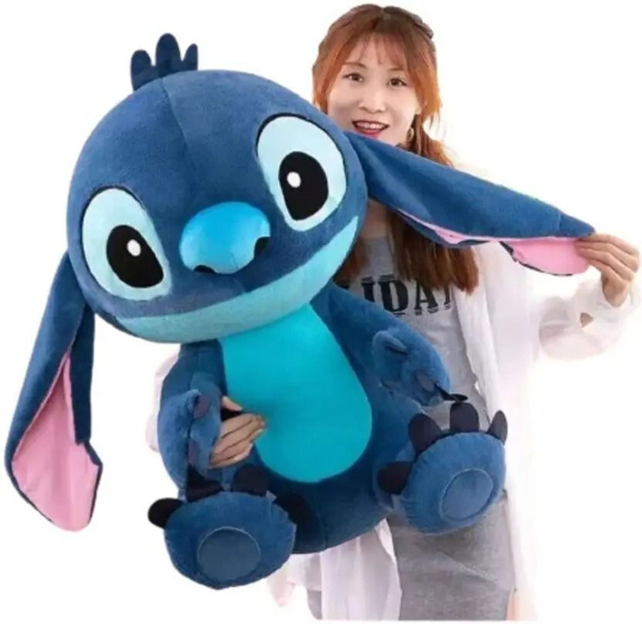 Stitch Soft Toy for Kids Teddy Bear Gift Baby Plush toys Cuddly Hoodie Stich - 50 cm-image-36