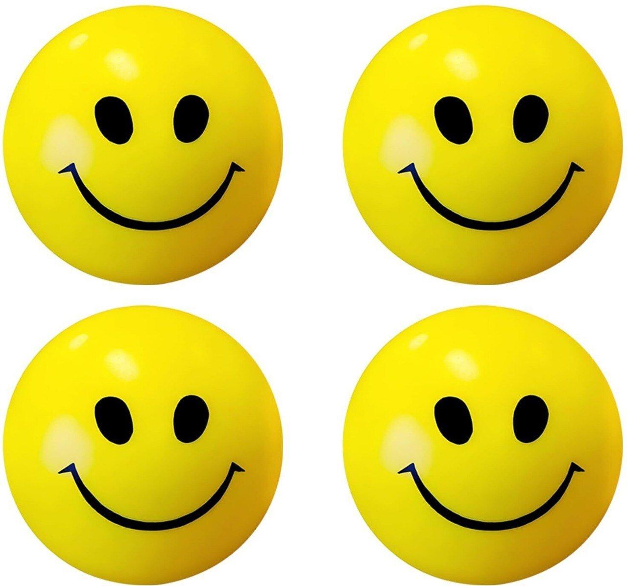 Lightweight Smiley Balls Stress Relief Squeeze Balls - 3 inch-image-16