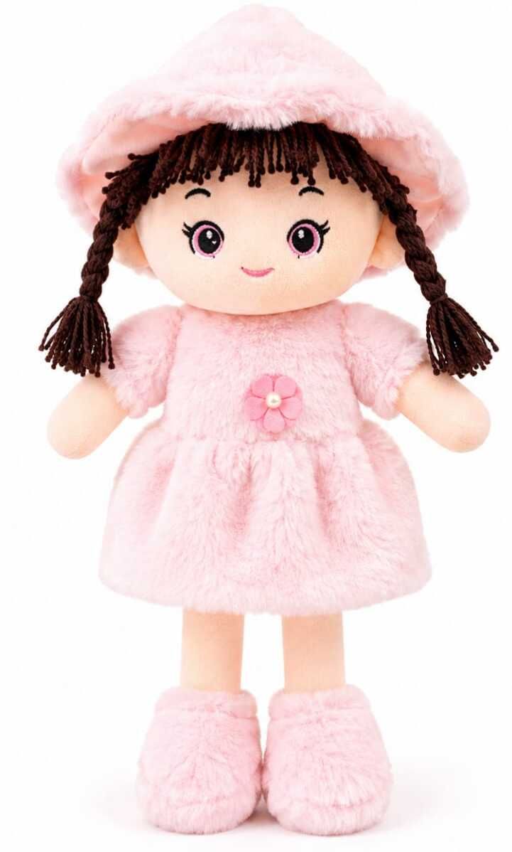 toy luna Cute Pink Girl Plush Doll Soft Toy with Hat for Kids & Girls | Teddy Plush - 38 cm-picture-40