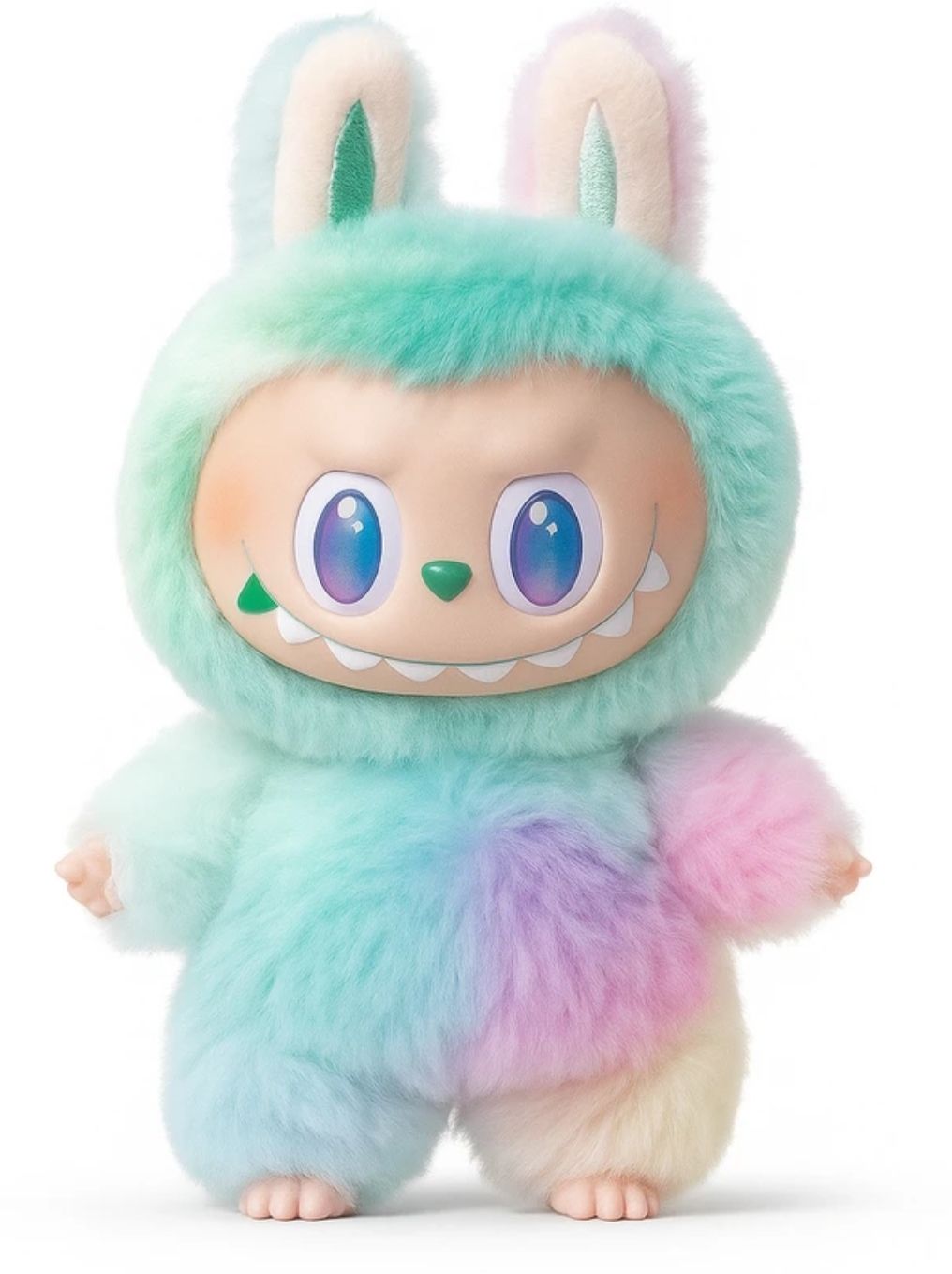 Premum Quality Labubu Toy | Labubu Doll Soft Toy For kids | Random color - 17 cm