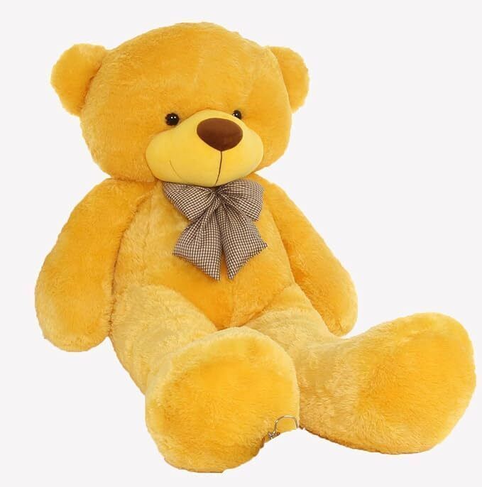 jai maa kamla New3 FEET YELLOW SOFT AND CUTE TEDDY FOR KIDS - 60 cm-picture-30