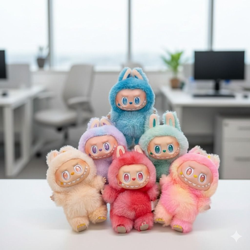 Labubu Cute Cartoon Doll Collectible Vinyl Toy for Boys & Girls-image-28