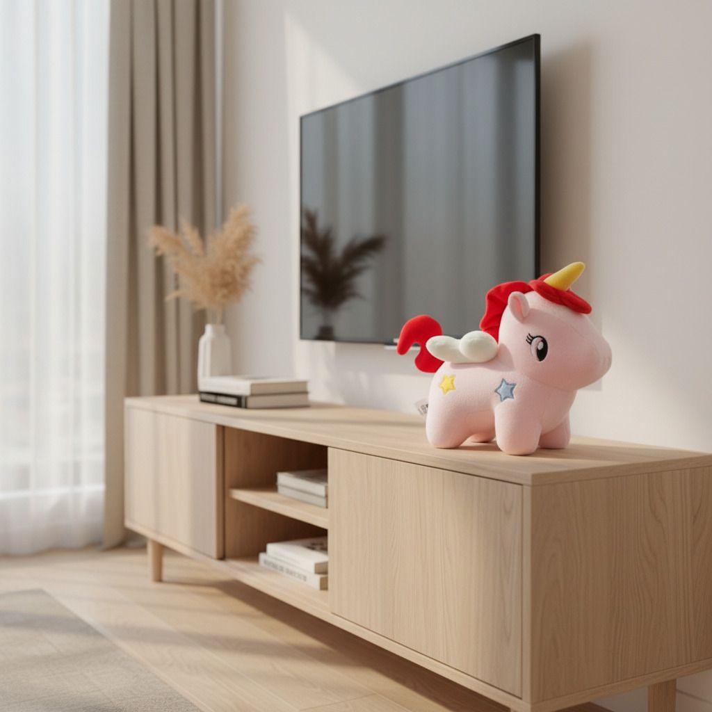 jr jack & rose Cute Pink Unicorn Plush Toy - 30 cm-picture-21