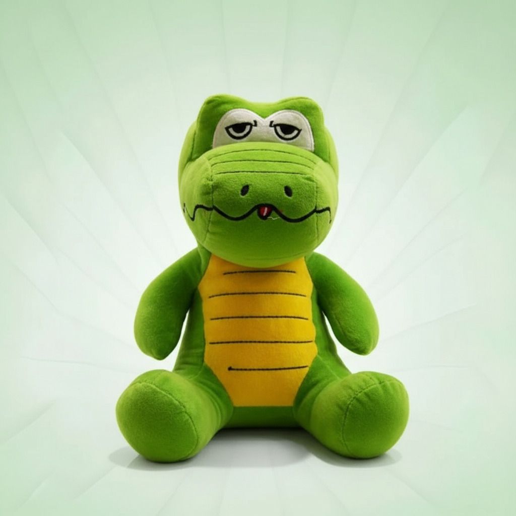 Lovable Crocodile Plush Toy for Kids - 30 cm-image-43