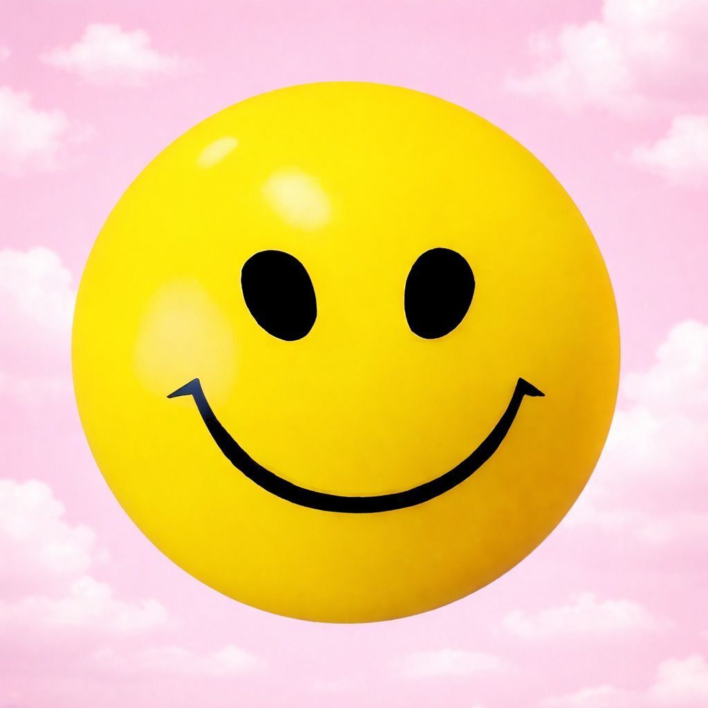 Smiley Squeeze Stress Ball - Set of 1 - 7 cm-image-5