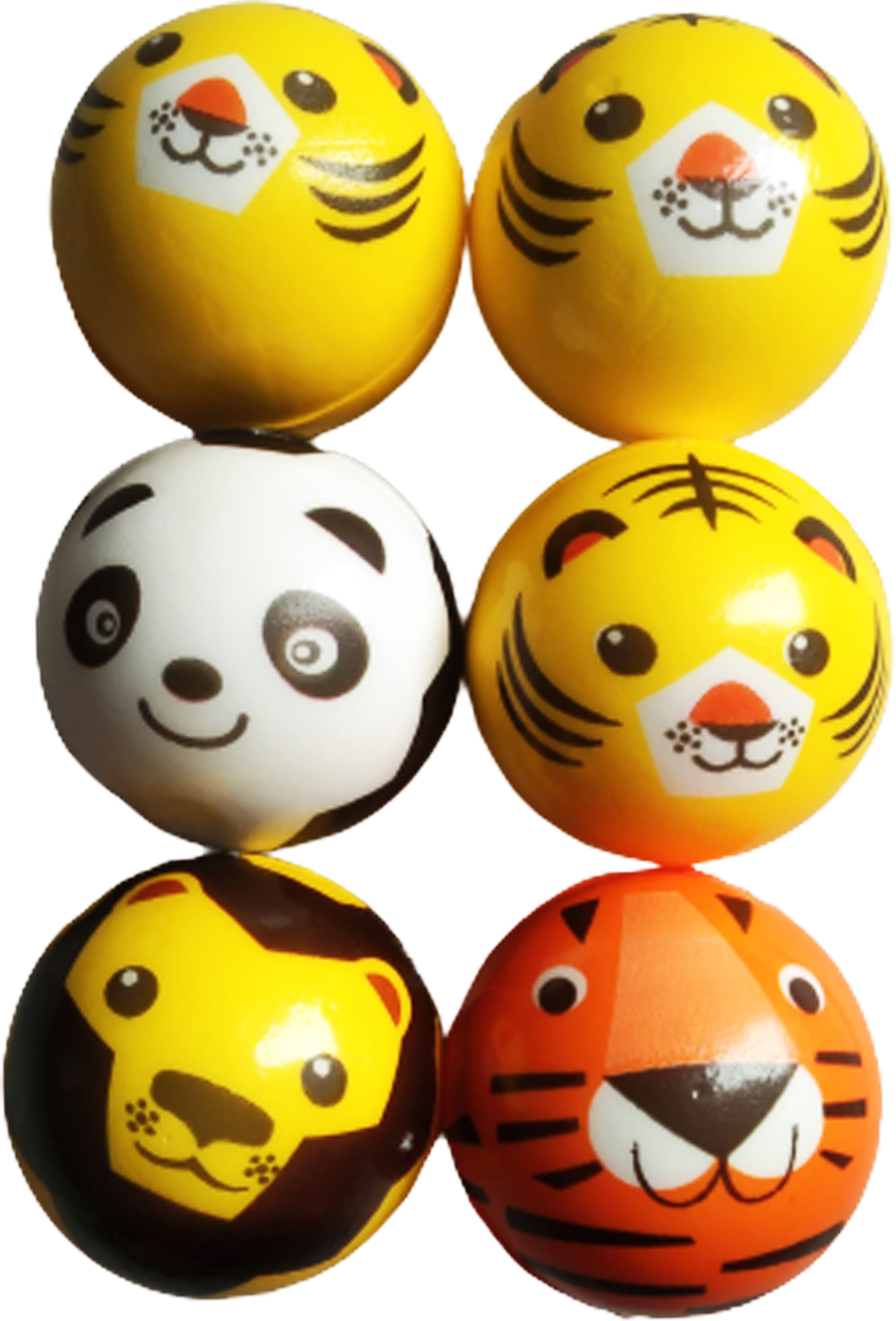 6PCS Smiley Ball OR Smiley Squeeze Ball OR Soft Stress Relief Ball Cartoon- 7 cm-image-13