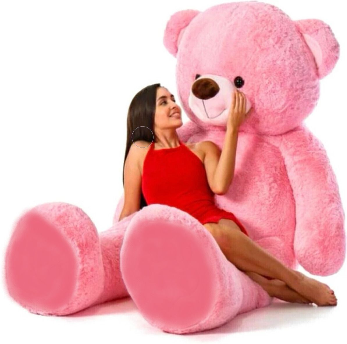 3 Feet -36 inch Cute & Soft Toys Valentine & Birthday Gift For Someone- 91.5 Cm - 91.5 Cm (Pink) - 36 inch-image-15