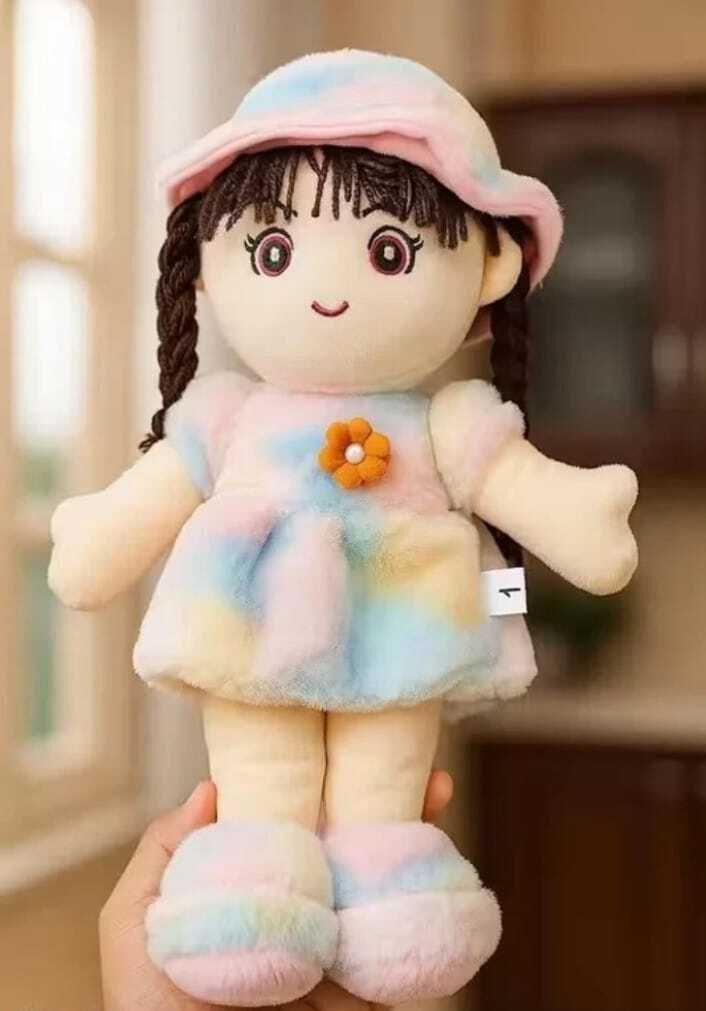 smilehub Rainbow Doll for kids & gift - 40 cm (Multicolour) - 40 cm-picture-32
