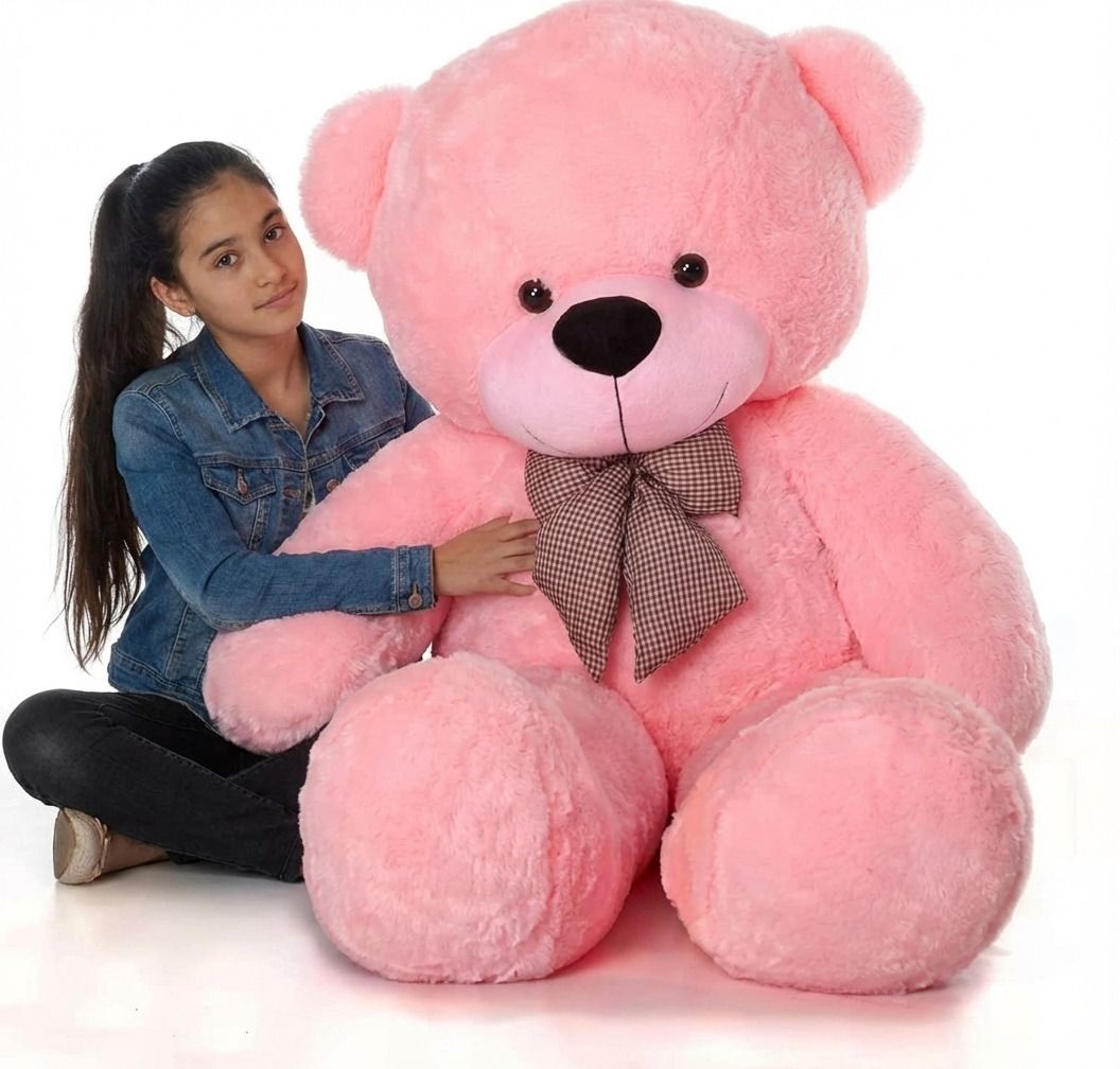 Pink Color 91 Cm 3 feet Huggable And Loveable For Someone Special Teddy Bear - 90 cm-image-25