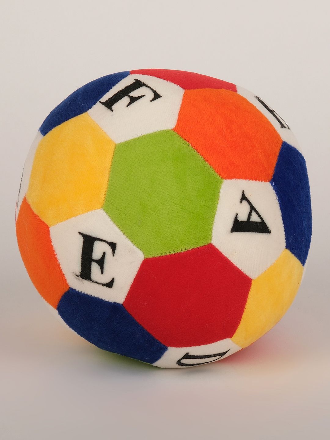 Adorable Multicolour Kiddies Ball Soft Plush Toy Height - 17 CM - 17 mm