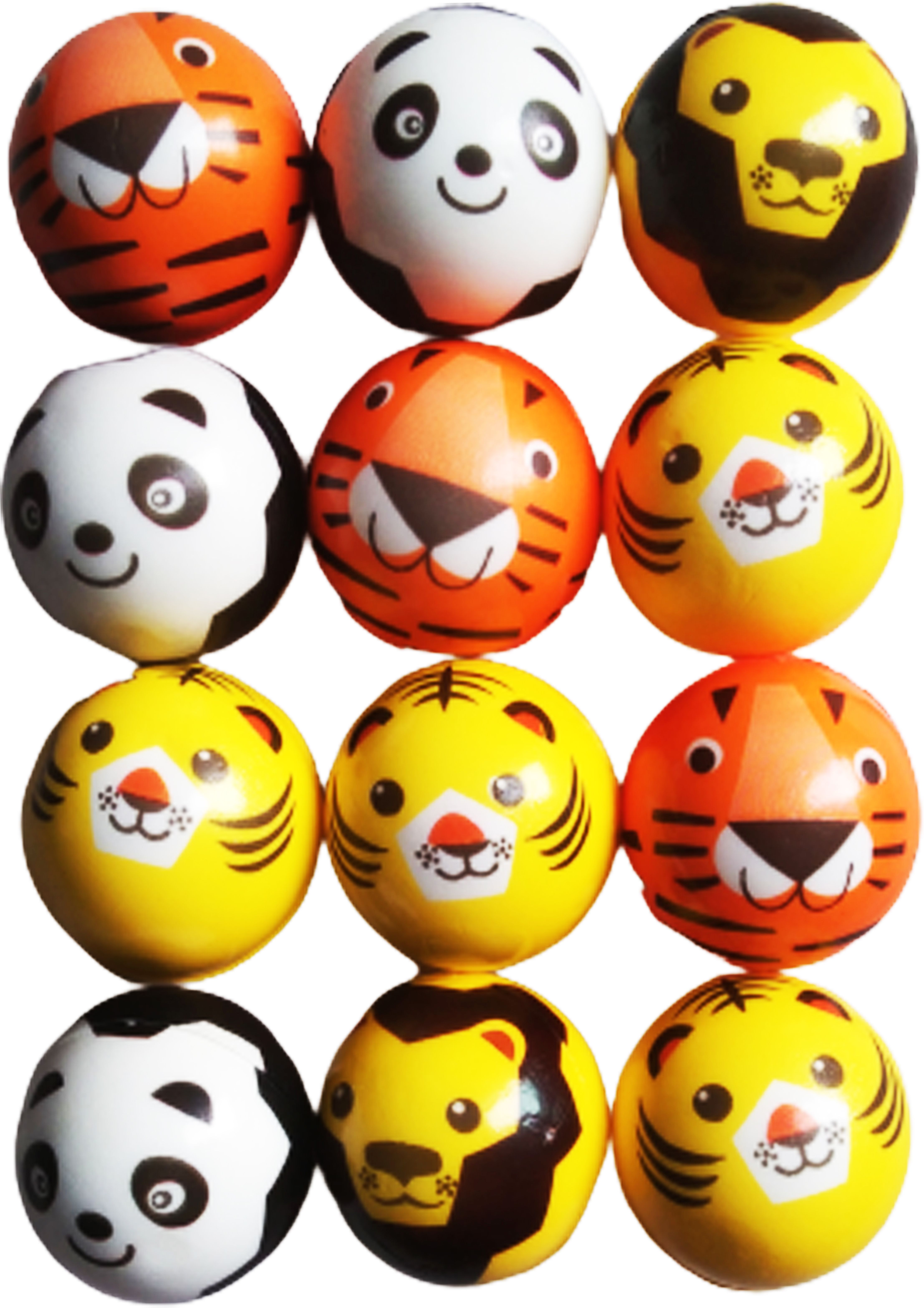 12 PCS Smiley Ball OR Smiley Squeeze Ball OR Soft Stress Relief Ball Cartoon- 7 cm-image-23