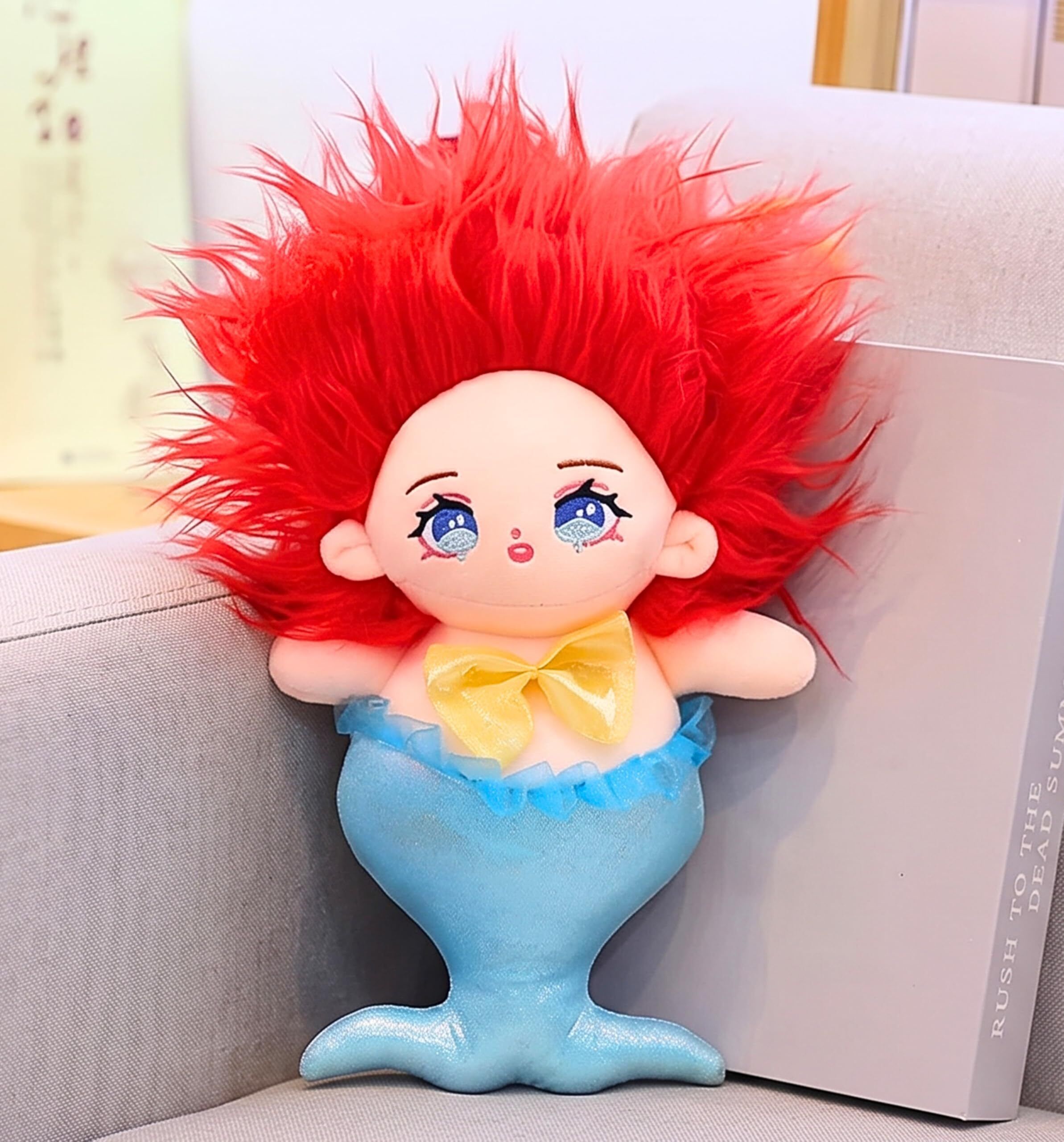 tickles Cute Mermaid Doll Soft Stuffed Plush Toy for Kids Boys & Girls Birthday Gift - 20 cm-picture-21