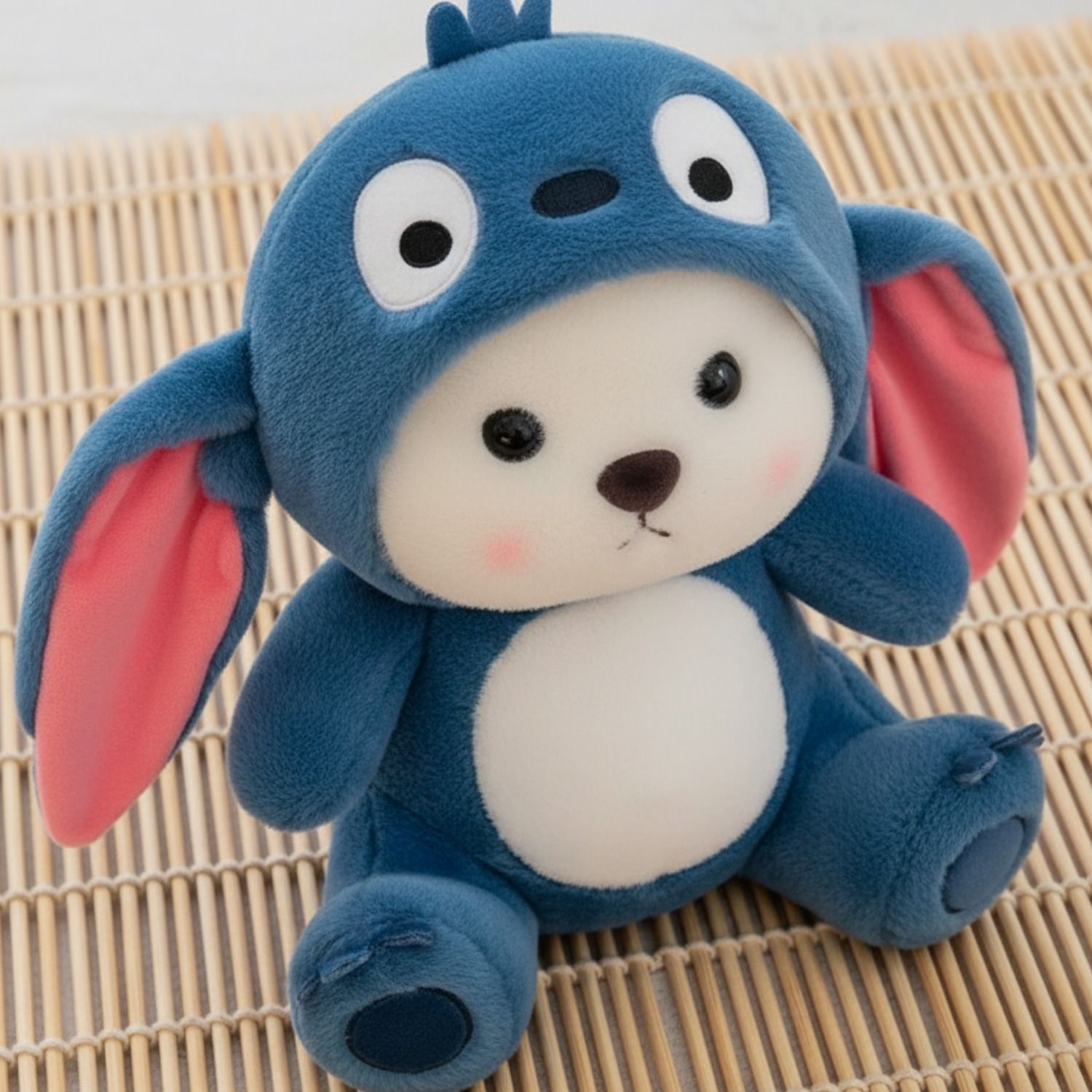 jr jack & rose Blue Hoodie Teddy Bear Hugging Soft Plush Toy - 30 cm-picture-29