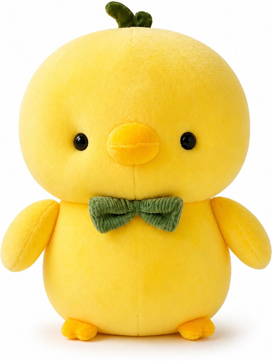 Cute Yellow Chick Plush Soft Toy for Kids | Ultra Soft Stuffed Animal - 22 cm-image-3