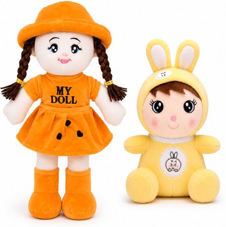 CUT SOFT TOYS MY DOLL 40 CM AND BUNNY 35CM - 40 cm-image-46