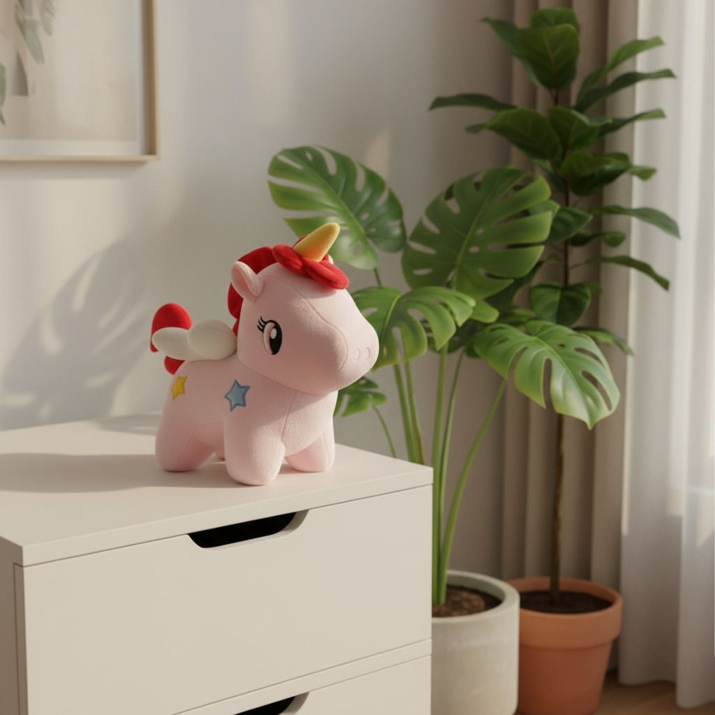 jr jack & rose Huggable Wings Unicorn Toy - 30 cm-picture-13